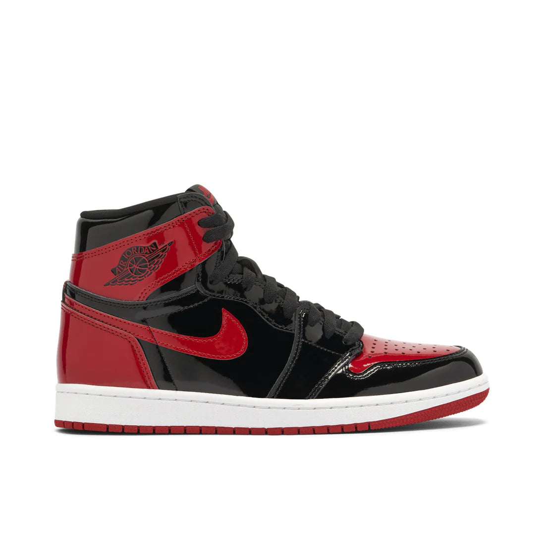 JORDAN 1 HIGH PATENT RED