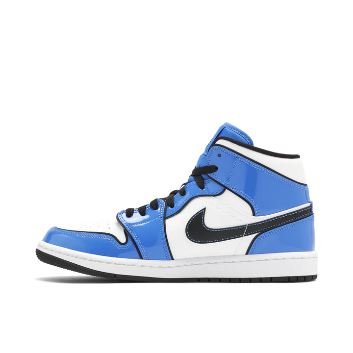 JORDAN 1 MID SIGNAL BLUE