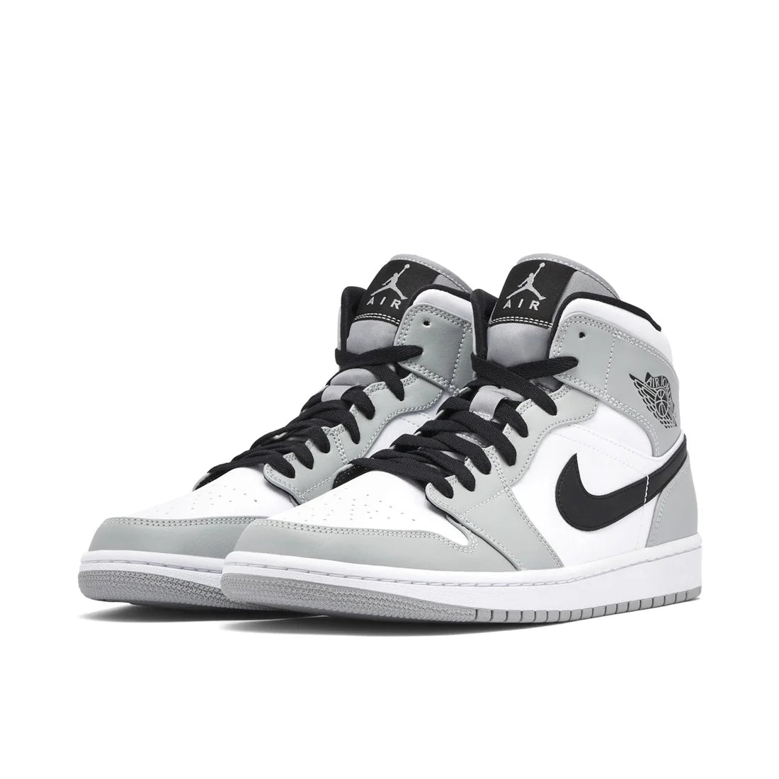 JORDAN 1 MID SMOKE GREY