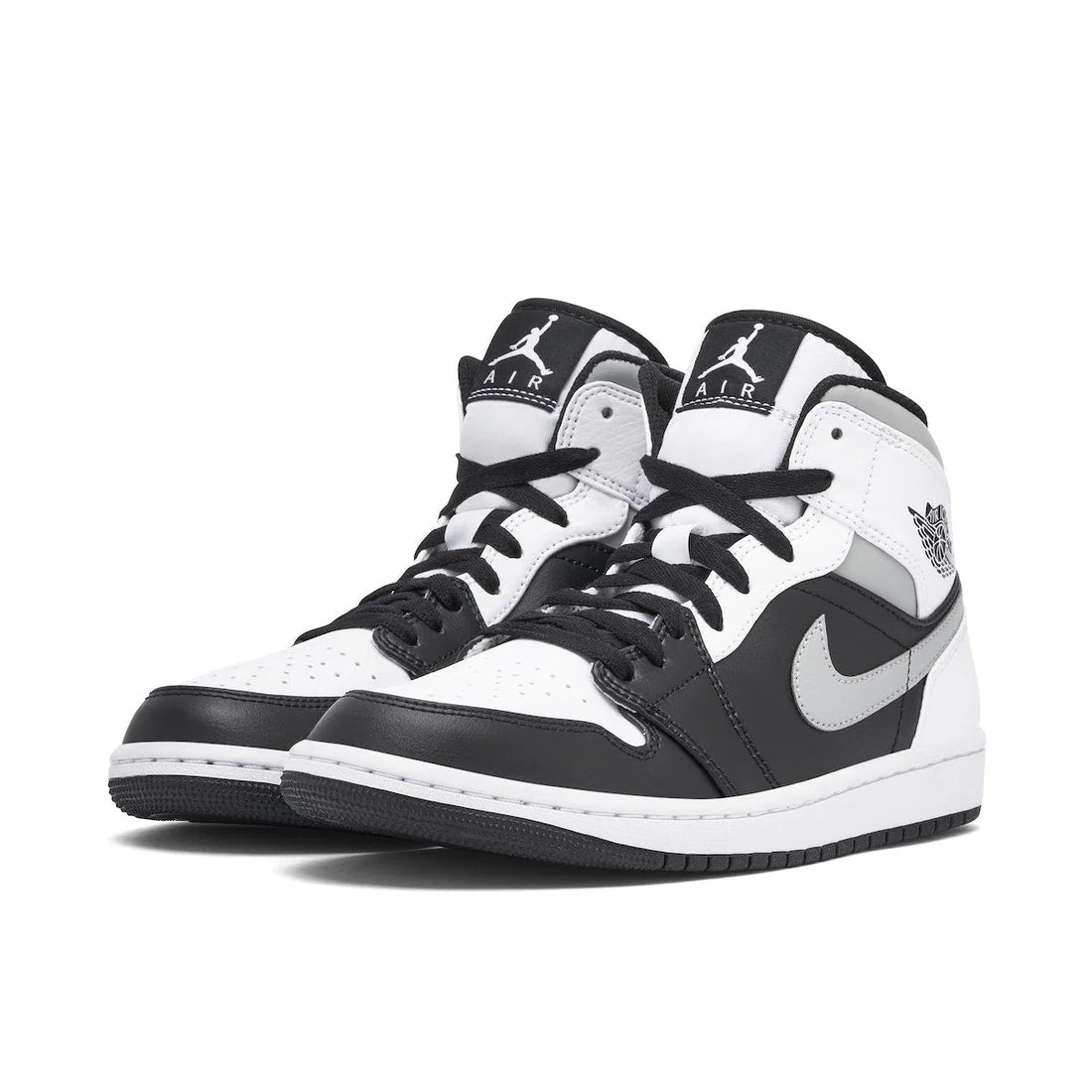 JORDAN 1 MID WHITE SHADOW