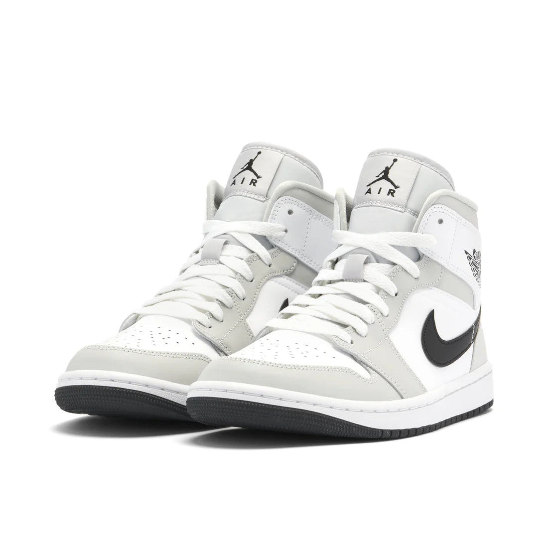 JORDAN 1 MID LIGHT SMOKE GREY