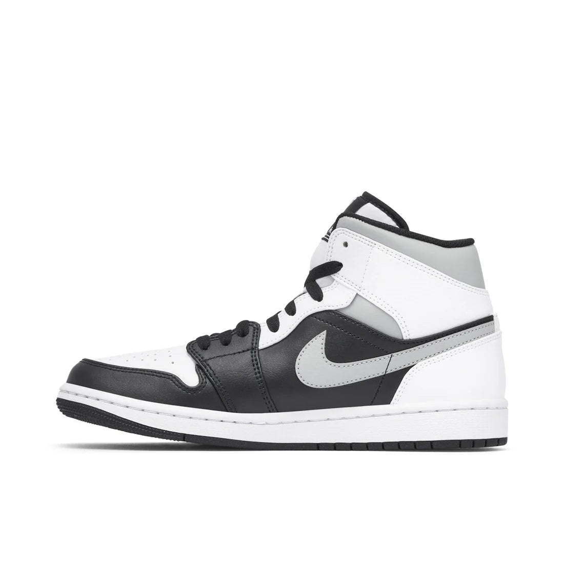 JORDAN 1 MID WHITE SHADOW