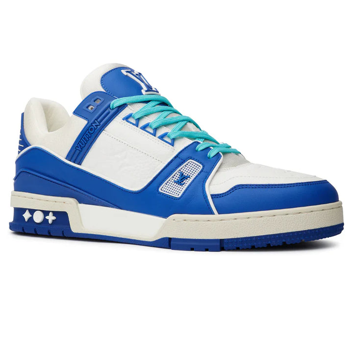 LV TRAINER WHITE BLUE