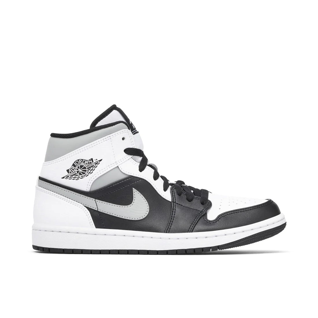 JORDAN 1 MID WHITE SHADOW