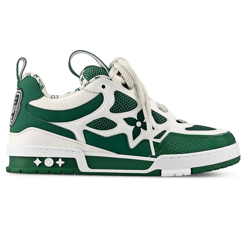 LV SKATE GREEN WHITE